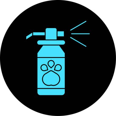 Bir şişe suyun vektör çizimi