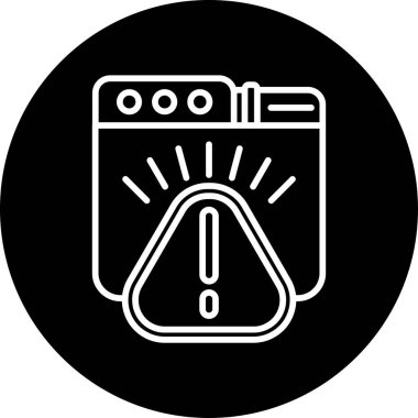 Kahve makinesi simgesi, vektör çizimi beyaz arkaplanda izole edildi