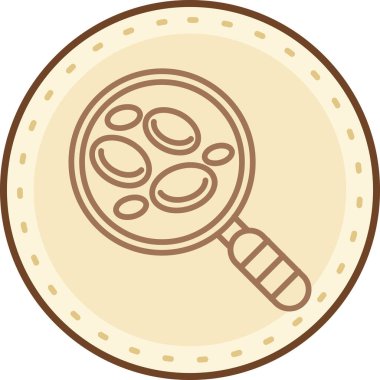 yiyecek ikonu vektör illüstrasyonu