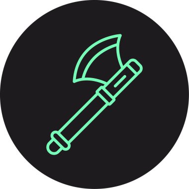 Balta simgesi vektör illüstrasyonu