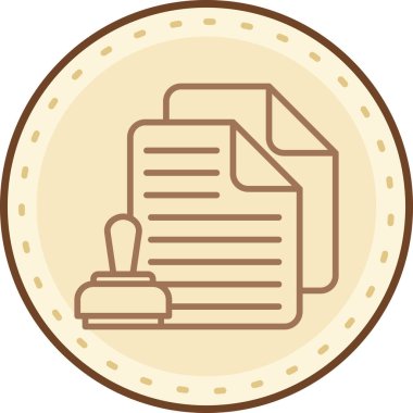 dosya simgesi, vektör illüstrasyonu