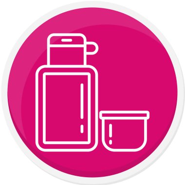 Bir güzellik simgesinin vektör illüstrasyonu