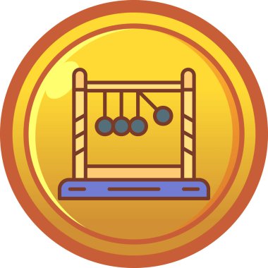 Modern bir simgenin vektör illüstrasyonu