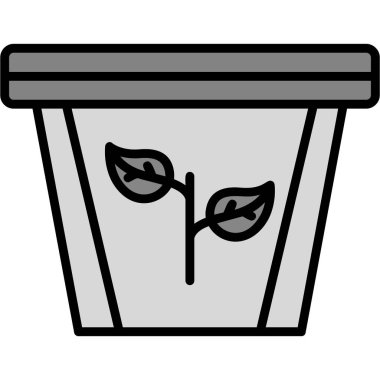 Geri dönüşüm simgesinin vektör çizimi