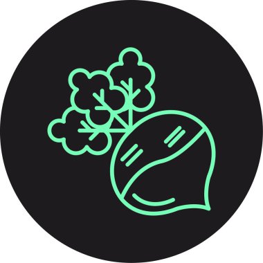 Bir ağacın vektör illüstrasyonu