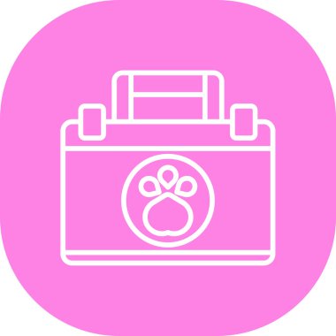 evcil hayvan maması vektör illüstrasyonu