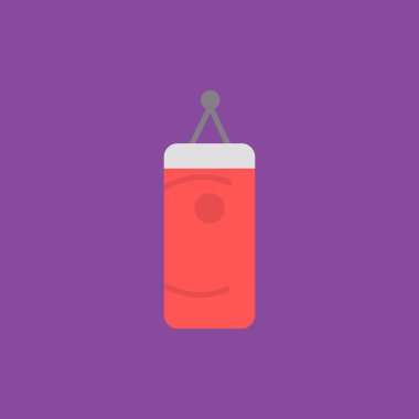 Bir benzin istasyonunun vektör illüstrasyonu