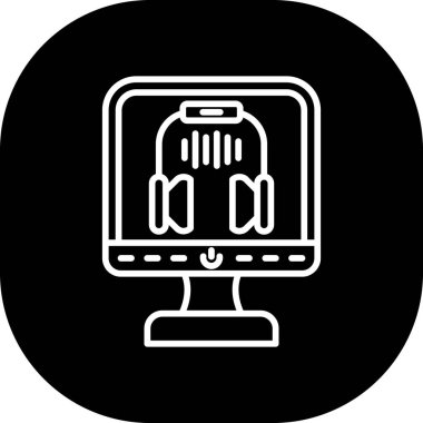 seo modern simgesinin vektör illüstrasyonu