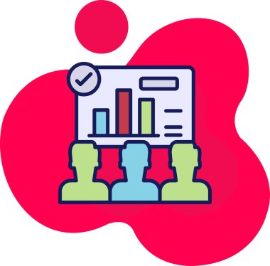 iş simgesi, vektör resimleme