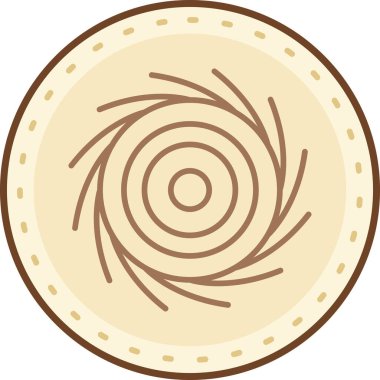 Kahve çekirdekleri. Vektör çizim