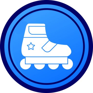 Paten simgesi, basit tarzı