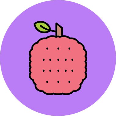 Gıda simgesinin vektör illüstrasyonu