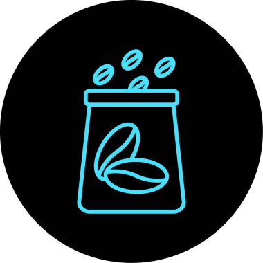 vektör illüstrasyondaki vektör besin ico