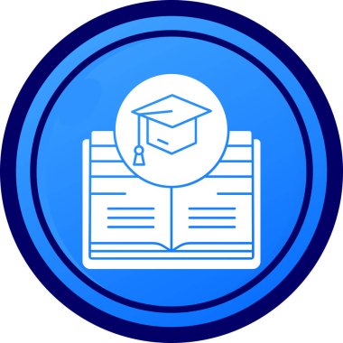 Eğitim simgesi, vektör illüstrasyonu