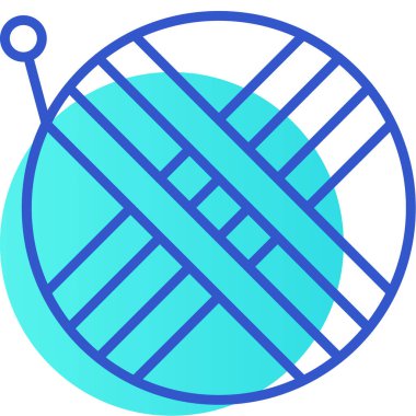 Küre. Web simgesi basit illüstrasyon