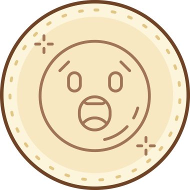 Para simgesi, vektör illüstrasyonu