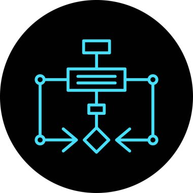 ağ vektörü resimleme modern simgesi