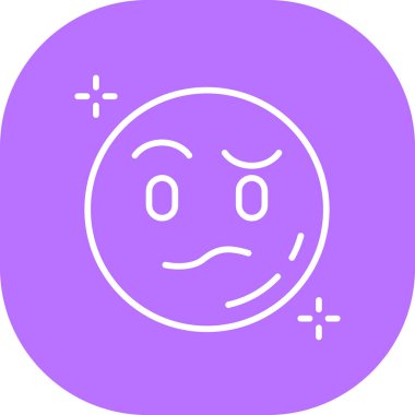 Üzücü simge vektör illüstrasyonu