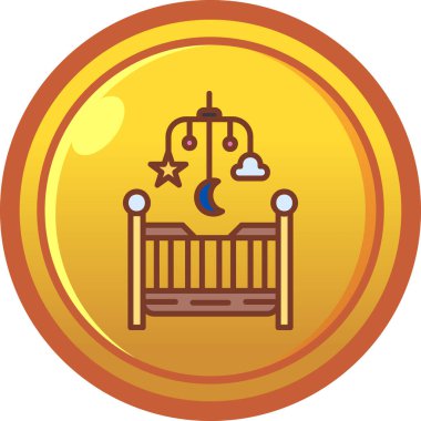 Bir sirk ikonunun vektör çizimi