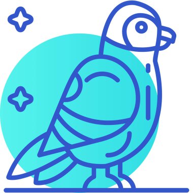 kuş simgesi modadan bağımsız arkaplan