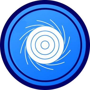 Hedef. Web simgesi basit illüstrasyon