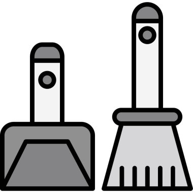 Yapı araçları simgesi ana hat biçiminde