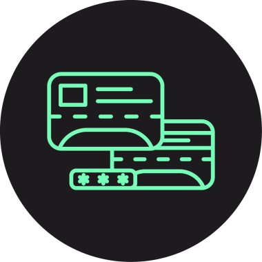 Seo simgesinin vektör illüstrasyonu