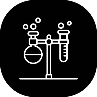 vektör kimya simgesi illüstrasyonu