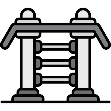 Bariyer simgesi, anahat stili