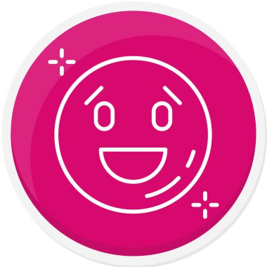 Mutlu Yüz. Basit tasarım