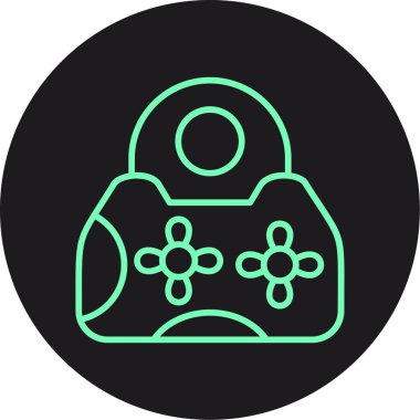 oyun simgesi vektör çizimi