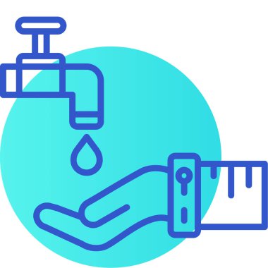 Su damlası. Basit tasarım