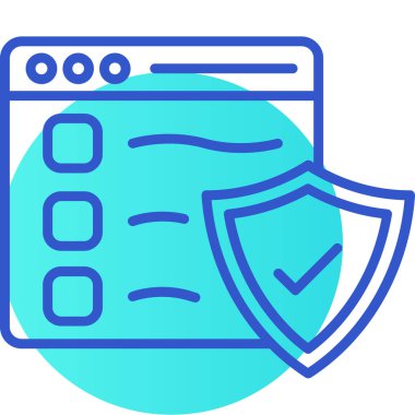 İnternet web simgesi vektör illüstrasyonu