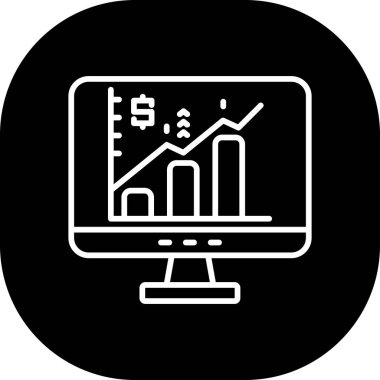 İş simgesinin vektör illüstrasyonu