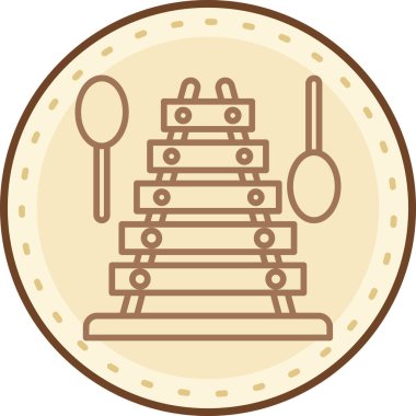 Kahve fincanı. Basit resimleme