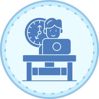 Bilgisayar. Web simgesi basit illüstrasyon