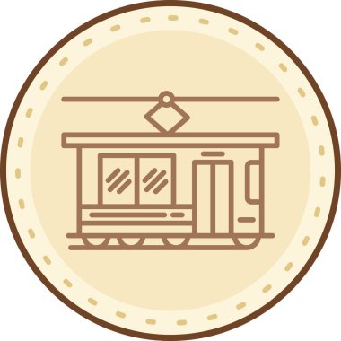 tren istasyonu vektör simgesi