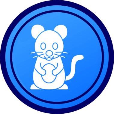 Fare. Web simgesi basit illüstrasyon