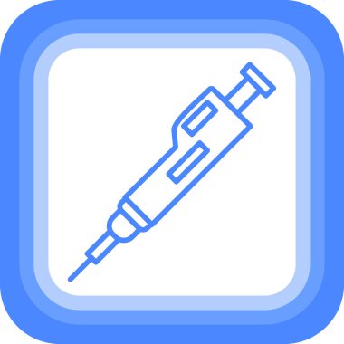 Kalem. Web simgesi basit illüstrasyon