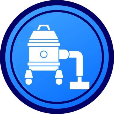 Modern gaz ikonunun vektör illüstrasyonu