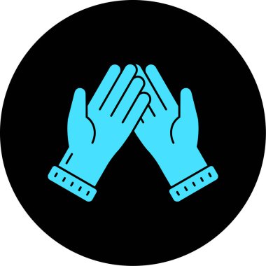 Bir kadın simgesinin vektör illüstrasyonu