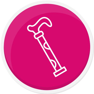 Modern simgenin vektör illüstrasyonu