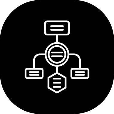 İş ve finans simgesinin vektör illüstrasyonu