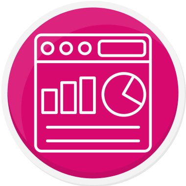 Mikrodalga. Web simgesi basit illüstrasyon