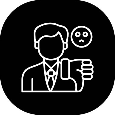 Akıllı telefon simgesine sahip vektör illüstrasyon simgesi, erkek ve kadın