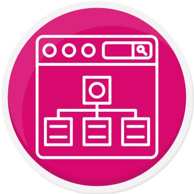 Modern b 'nin vektör illüstrasyonu eksik simgesi