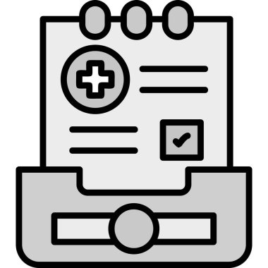 tıbbi simge vektör illüstrasyonu