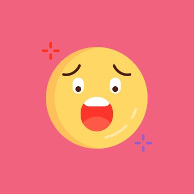 emoji yüz simgesi simgesi - özet biçimi