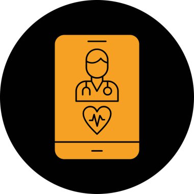 tıbbi simge vektör illüstrasyonu