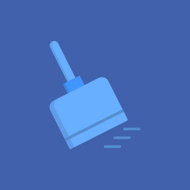 Kürek ikonu. düz dizayn biçimi 10